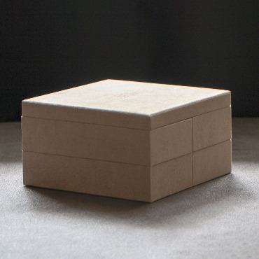 9구 한식디저트 찬합 선물 2단 - 고객 맞춤형 전통 한과 이미지